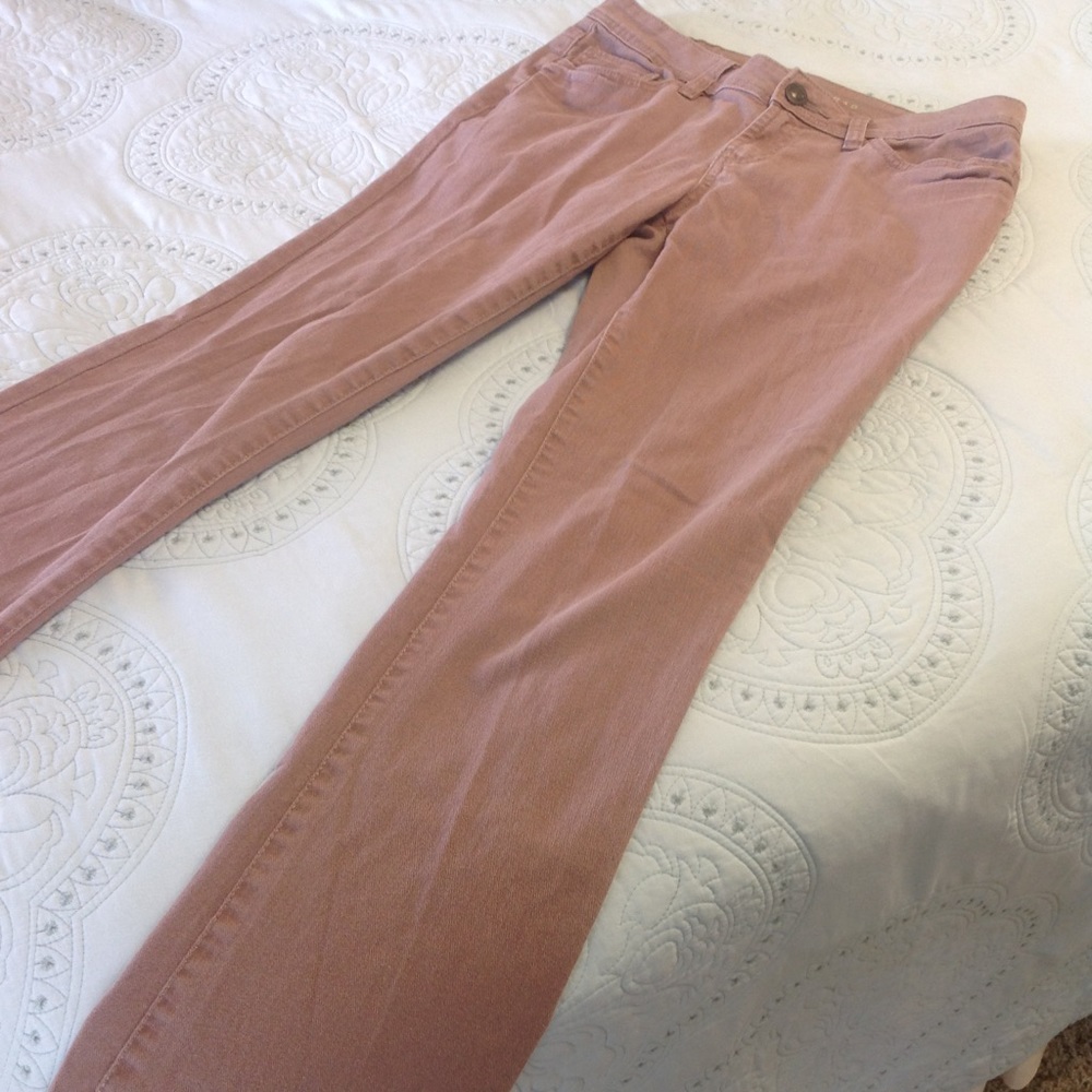LC Lauren Conrad blush pink jeans